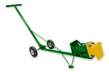 ROLL-A-VIBE Vibrator Lift Cart - Step 1